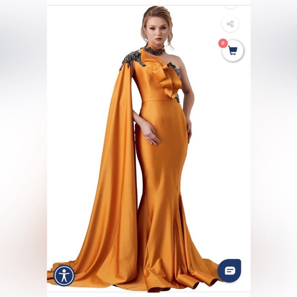 In Couture Evening Gown